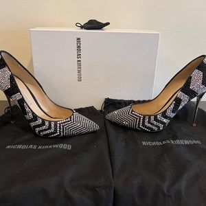 Nicholas Kirkwood Rhinestone High Heels